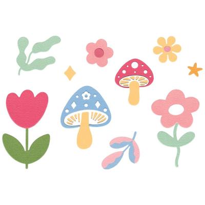 Sizzix Letters by Shells Thinlits Die - Happy Florals